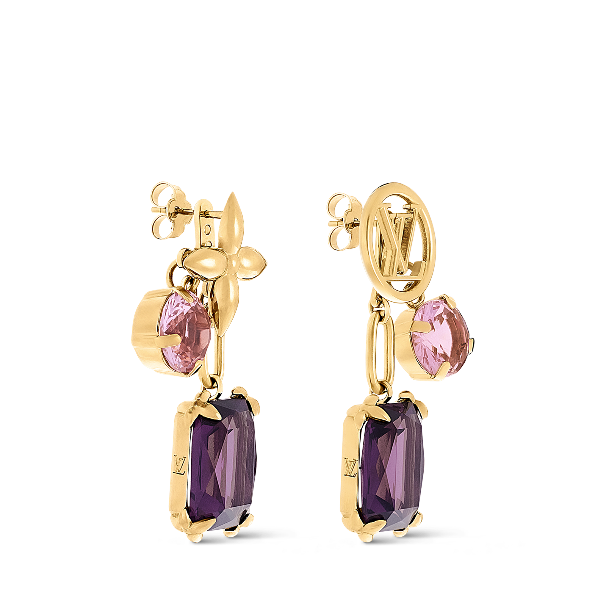 LV Circle Heirloom Earrings S00 - Women - Fashion Jewelry | LOUIS